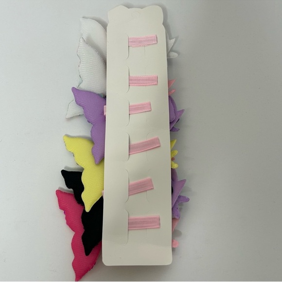 Mermaid Hair Accessories set of 6 Clip On Sequin Mermaid Tail Clips - Picture 14 of 16